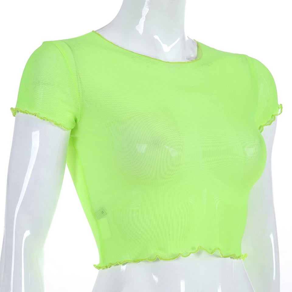 Cropped Neon-4Evah Young