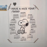 Calendários Snoopy 2020-4Evah Young