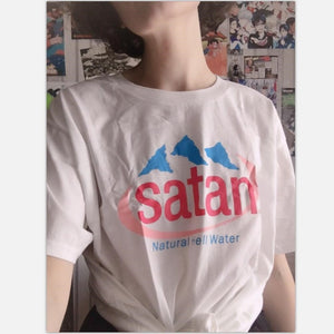 Camiseta Satan (Evian) Hell Water-4Evah Young