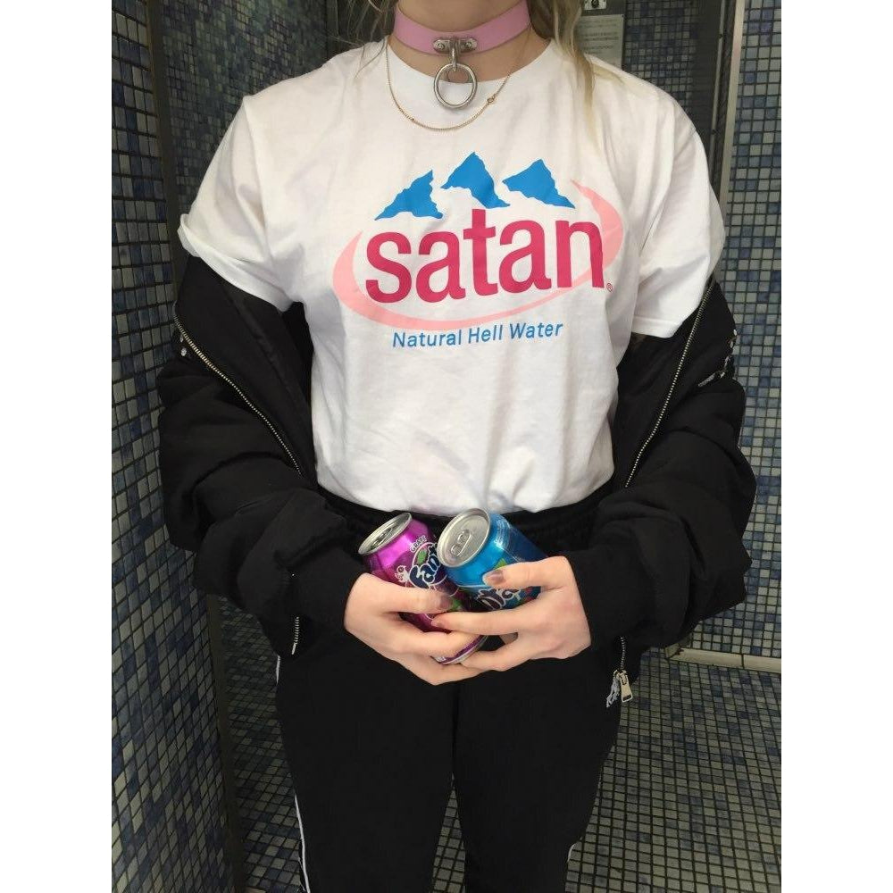 Camiseta Satan (Evian) Hell Water-4Evah Young