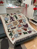 Colcha Keith Haring Colorida-4Evah Young