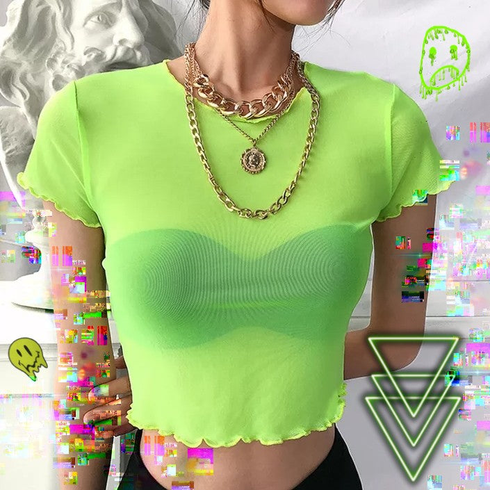 Cropped Neon-4Evah Young